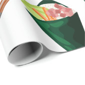 Papier Cadeau sushi temaki (Coin rond)