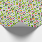 Papier Cadeau Sushi Time aquarelle wasabi (Coin)