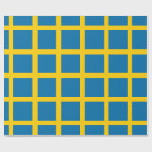 Papier Cadeau Sveriges Flagga - drapeau de la Suède - drapeau (Plat)