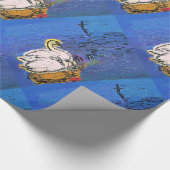PAPIER CADEAU SWANS (Coin)