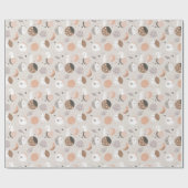 Papier Cadeau Sweat Dream Bunnies Dans Motif spatial (Plat)