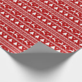 Papier Cadeau Sweat moche - Rindeer & Arbre de Noël (Coin)