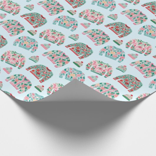 Papier Cadeau Sweaters de Noël moches (Coin)