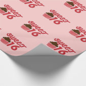 Papier Cadeau Sweet 16 (Coin)