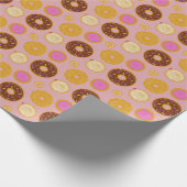 Papier Cadeau Sweet Donuts Wrapping Paper (Coin)