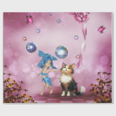 Papier Cadeau Sweet fairy (Plat)