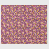 Papier Cadeau Sweet grape vines pattern (Plat)