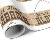 Papier Cadeau Sweet Home Alabama (Coin rond)