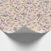 Papier Cadeau Sweet Little One Candy Thème (Coin)