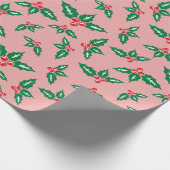 Papier Cadeau Sweet Mistletoe pour un cadeau de Noël mignon sans (Coin)