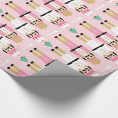 Papier Cadeau Sweet Pastel Nutcracker Noël (Coin)