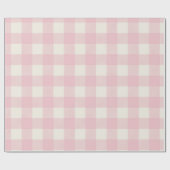 Papier Cadeau Sweet Pink Textured Pattern Wrapping Paper (Plat)