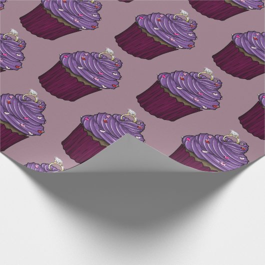 Papier Cadeau Sweet Proposition Cupcake (Coin)