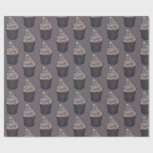 Papier Cadeau Sweet Proposition Cupcake (Plat)