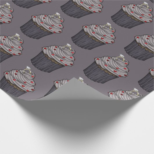 Papier Cadeau Sweet Proposition Cupcake (Coin)