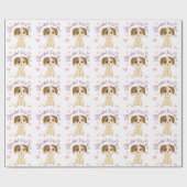 Papier Cadeau Sweet Puppy  (Plat)