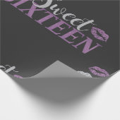 Papier Cadeau Sweet sixteen (Coin)