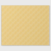 Papier Cadeau Sweet Sunshine Yellow Swirls (Plat)
