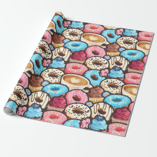 Papier Cadeau Sweet Treats Wrapping