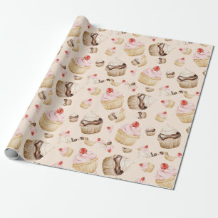 Papier Cadeau Sweet Treats Wrapping