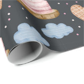 Papier Cadeau Sweet Treats Wrapping (Coin rond)