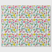 Papier Cadeau Sweet Treats Wrapping (Plat)