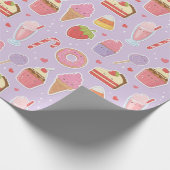 Papier Cadeau Sweet Treats Wrapping (Coin)