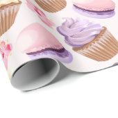 Papier Cadeau Sweet Treats Wrapping (Coin rond)