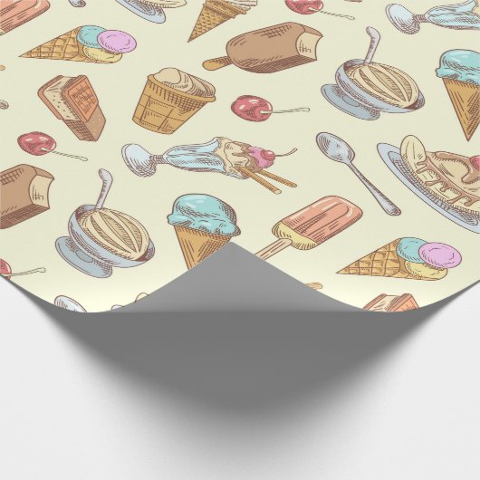 Papier Cadeau Sweet Treats Wrapping Paper (Coin)