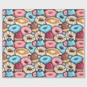 Papier Cadeau Sweet Treats Wrapping Paper (Plat)