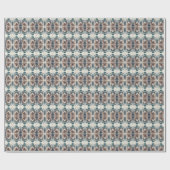 Papier Cadeau Sweet Winter Alpaca, coutume (Plat)