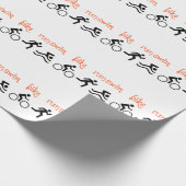 Papier Cadeau Swim Bike (Coin)
