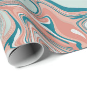 Papier Cadeau Swirl (Coin rond)