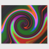 Papier Cadeau Swirl Retro (Plat)