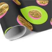 Papier Cadeau Sylinders ronds Fun Popping Cheval (Coin rond)