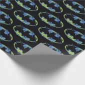 Papier Cadeau Symbole Batman Électrique (Coin)