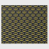 Papier Cadeau Symbole Batman | Logo classique (Plat)