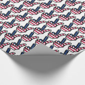 Papier Cadeau SYMBOLE cool DE LA Victoire DES ÉTATS-UNIS (Coin)