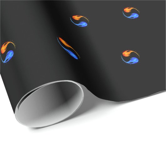 Papier Cadeau Symbole d'amour- (Coin rond)