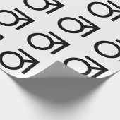 Papier Cadeau Symbole de genre Butch (Coin)