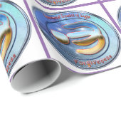 Papier Cadeau Symbole de pardon (Coin rond)