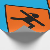 Papier Cadeau SYMBOLE DE PASSAGE DE Yoga CHEMIN DE POSE DE GUERR