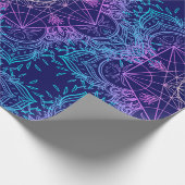 Papier Cadeau Symbole de Sacred Geometry (Coin)