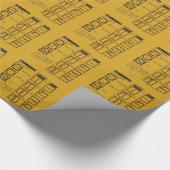 Papier Cadeau Symbole de séchage (Coin)