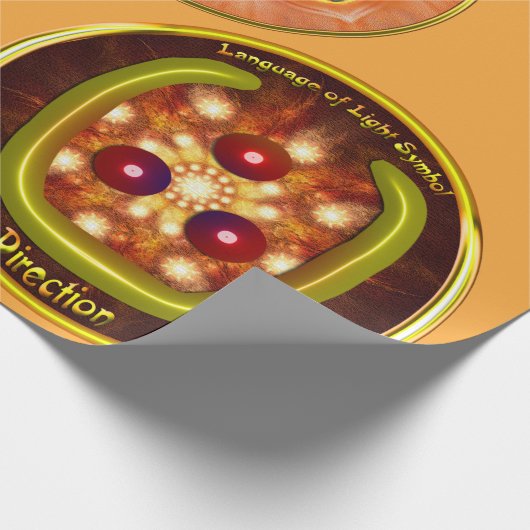 Papier Cadeau Symbole de vérité caché Art (Coin)