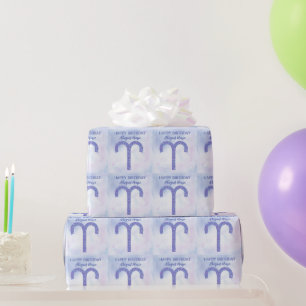 Papier Cadeau Symbole des mignons Astrologie violette personnali