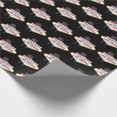 Papier Cadeau SYMBOLE DES MOTS D'ACCUEIL À Las Vegas (Coin)