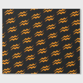 Papier Cadeau SYMBOLE D'OR Aquarius (Plat)