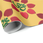 Papier Cadeau Symbole Om (Coin rond)