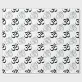 Papier Cadeau Symbole Om, Aum (Plat)
